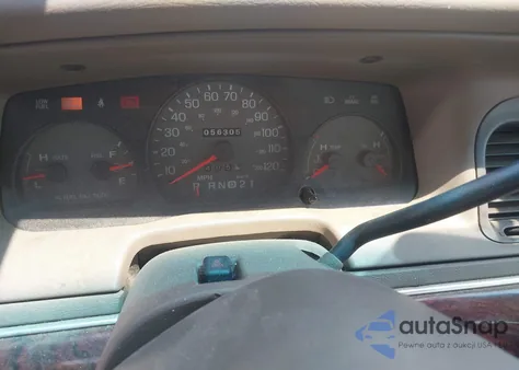 2001 Mercury Grand Marquis Ls from USA, damaged, VIN 2MEFM75WX1X690135